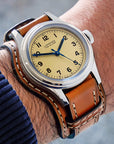 Bund Customizable Leather Watch Strap - Two Stitch Straps