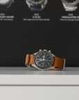 Caramel Leather Military Watch Strap - Two Stitch Straps