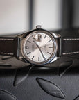 Full-Stitch Black Shell Cordovan Leather Watch Strap - Two Stitch Straps