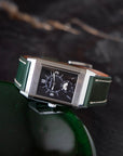 Full-Stitch Emerald Green Shell Cordovan Leather Watch Strap
