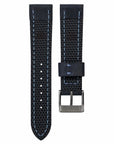 Full-Stitch Midnight Blue Watch Strap