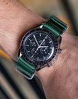 Green Nylon Military Watch Strap - Two Stitch Straps
