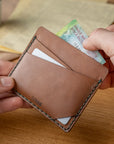 Leather Card Holder - Two Stitch Straps