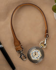 Pocket Watch Leather Strap