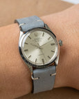 Two-Stitch Seafoam Blue Leather Watch Strap - Two Stitch Straps