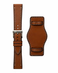 Bund Customizable Leather Watch Strap - Two Stitch Straps