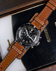 Bund Customizable Leather Watch Strap - Two Stitch Straps