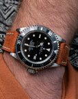 Full-Stitch Diablo Distressed Watch Strap - Two Stitch Straps