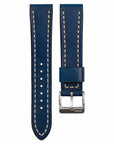 Full-Stitch Indigo Watch Strap - Two Stitch Straps