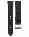 Full-Stitch Loden Distressed Watch Strap - Two Stitch Straps