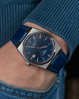 Tissot PRX 40mm Customizable Leather Watch Strap - Two Stitch Straps