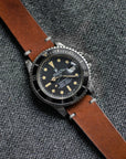 Two-Stitch Honey Leather Watch Strap - Two Stitch Straps
