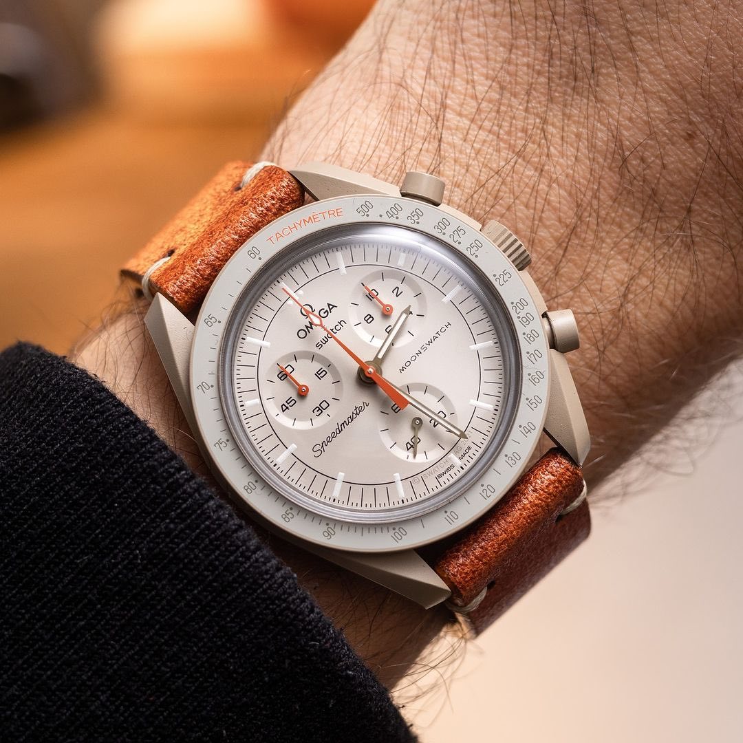 Omega x Swatch MoonSwatch Strap Guide Two Stitch Straps