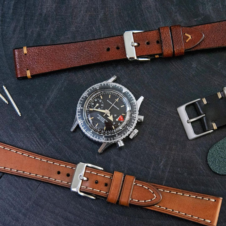 Nivada Grenchen Chronomaster Aviator Sea Diver Strap Guide