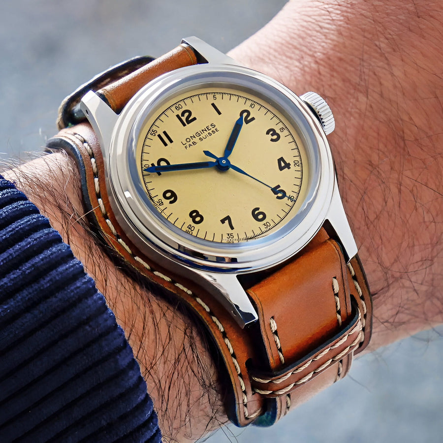 Bund Customizable Leather Watch Strap
