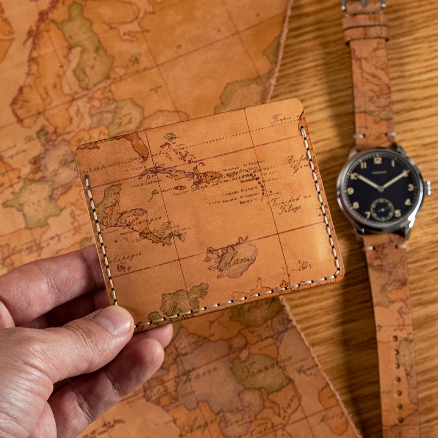 Explorer Leather Card Holder Limited Edition - Two Stitch Straps