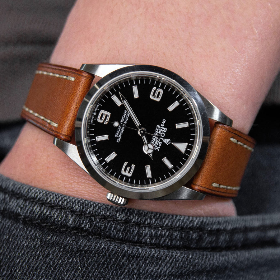 Dark tan watch strap outlet