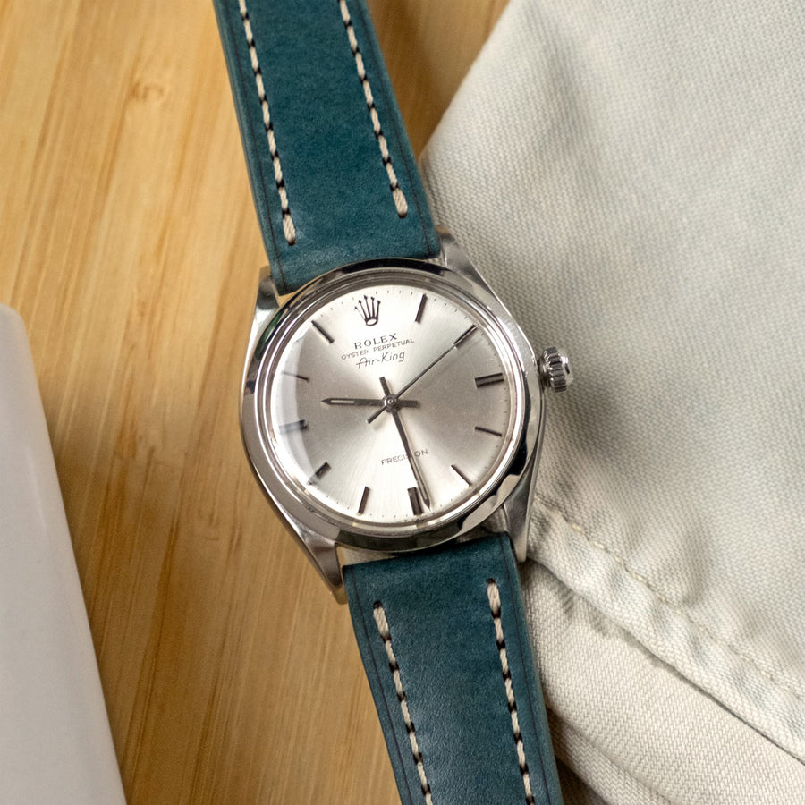 Full-Stitch Oasis Shell Cordovan Leather Watch Strap LE - Two Stitch Straps
