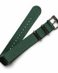 Green Nylon NATO Watch Strap - Two Stitch Straps